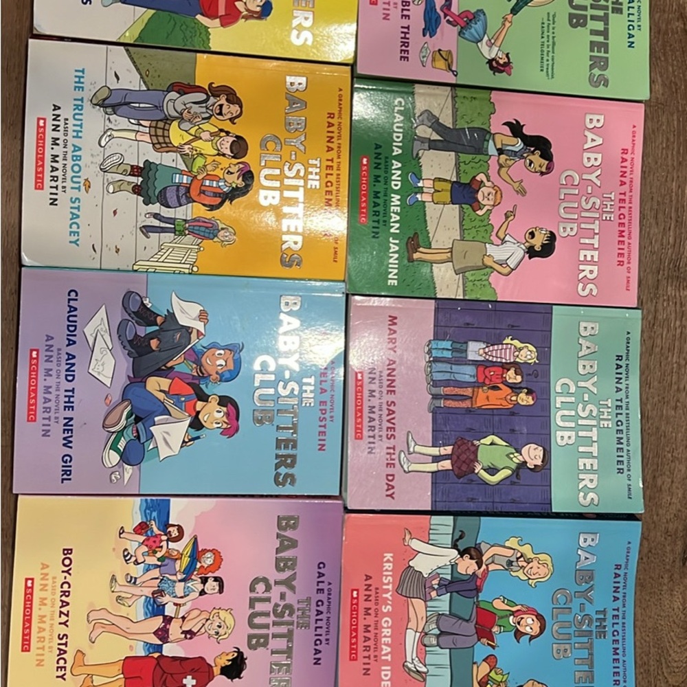 The Baby-Sitters Club Book Set- 9 books